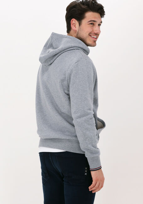 Grijze FRED PERRY Truien/vesten TIPPED HOODED SWEATSHIRT - large