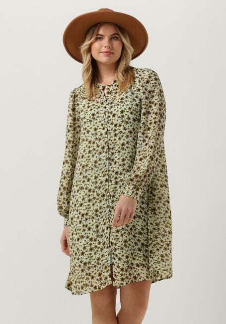 Groene MSCH COPENHAGEN Mini jurk ADALIA RIKKELIE SHIRT DRESS AOP - large