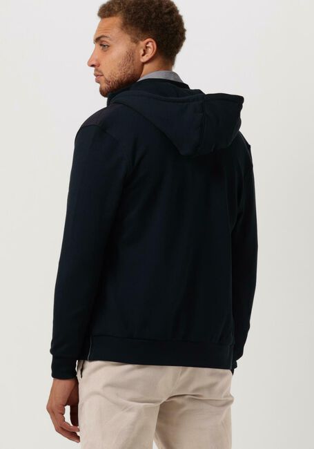 Blauwe PROFUOMO Jack SWEATER JACKET - large