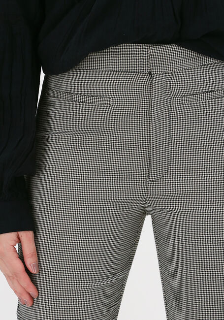 Zwarte GESTUZ Flared broek MARISIOL GZ MW FLARED PANTS - large