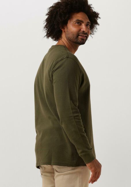 Groene TOMMY JEANS T-shirt TJM CLASSIC WAFFLE TEE - large