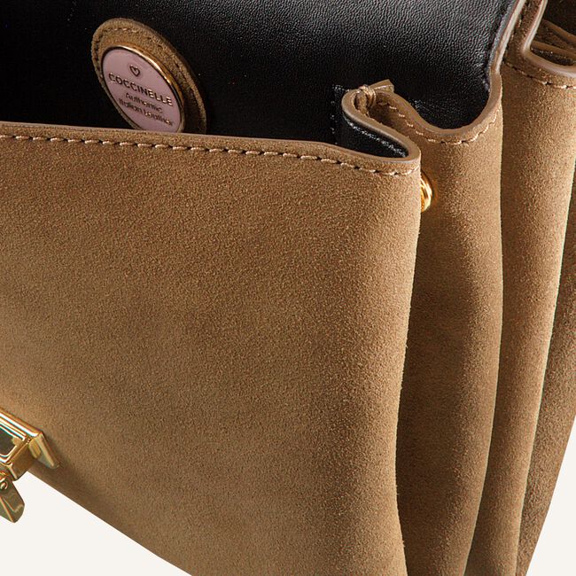 Bruine COCCINELLE Schoudertas ARLETTIS MINI Bruine COCCINELLE Schoudertas ARLETTIS MINI - large