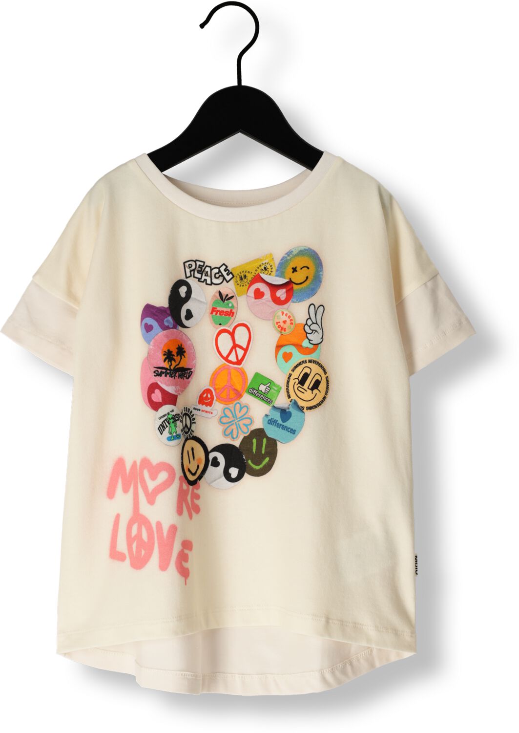 MOLO Meisjes Tops & T-shirts Raeesa Wit