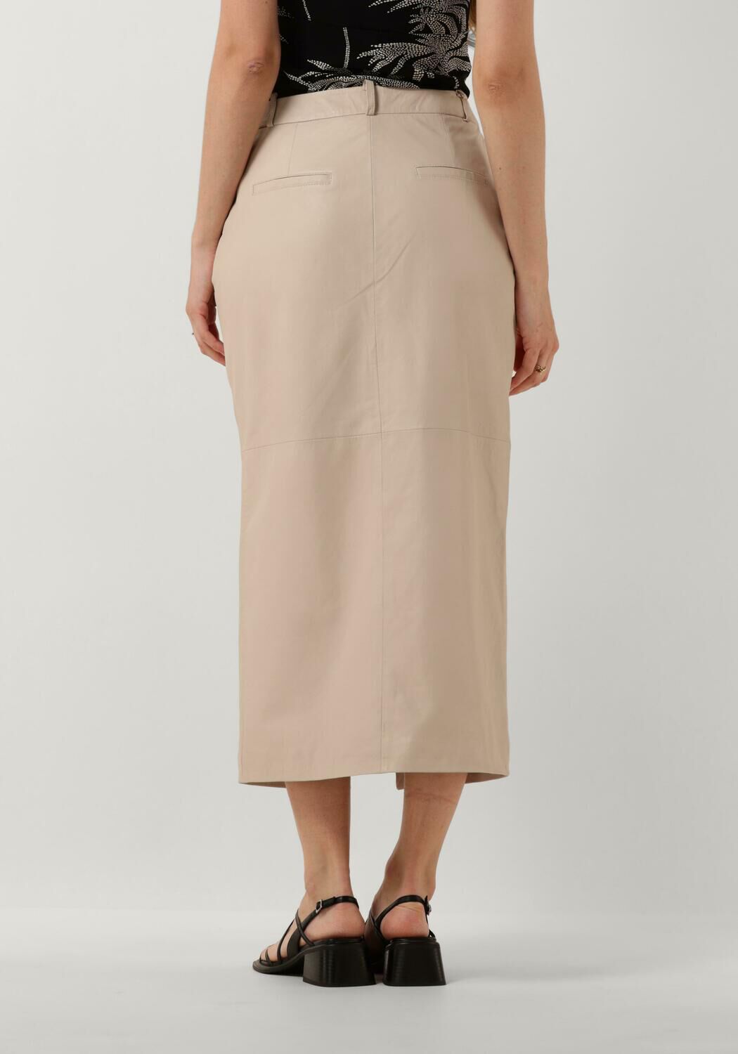 Beige kokerrok online