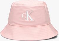Roze CALVIN KLEIN Hoed LOGO EMBROIDERY BUCKET HAT - medium