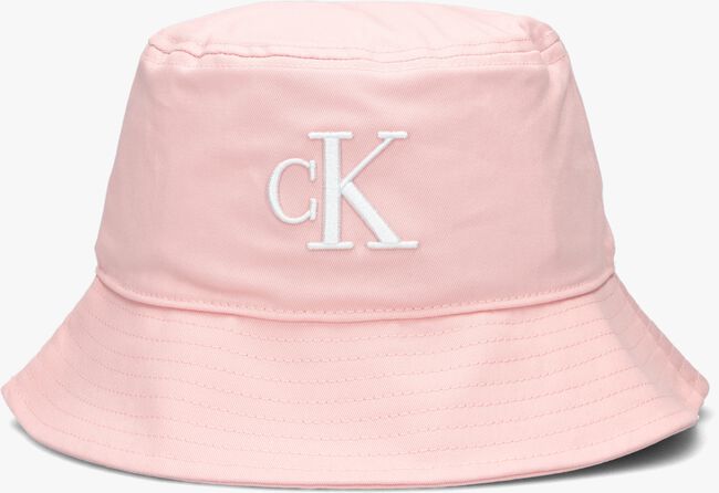 Roze CALVIN KLEIN Hoed LOGO EMBROIDERY BUCKET HAT - large