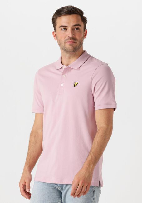 Lichtroze LYLE & SCOTT Polo PLAIN POLO SHIRT - large