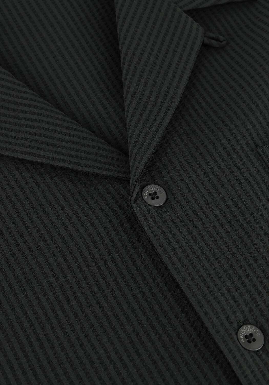 Zwarte AIRFORCE Casual overhemd HRB1187 - large