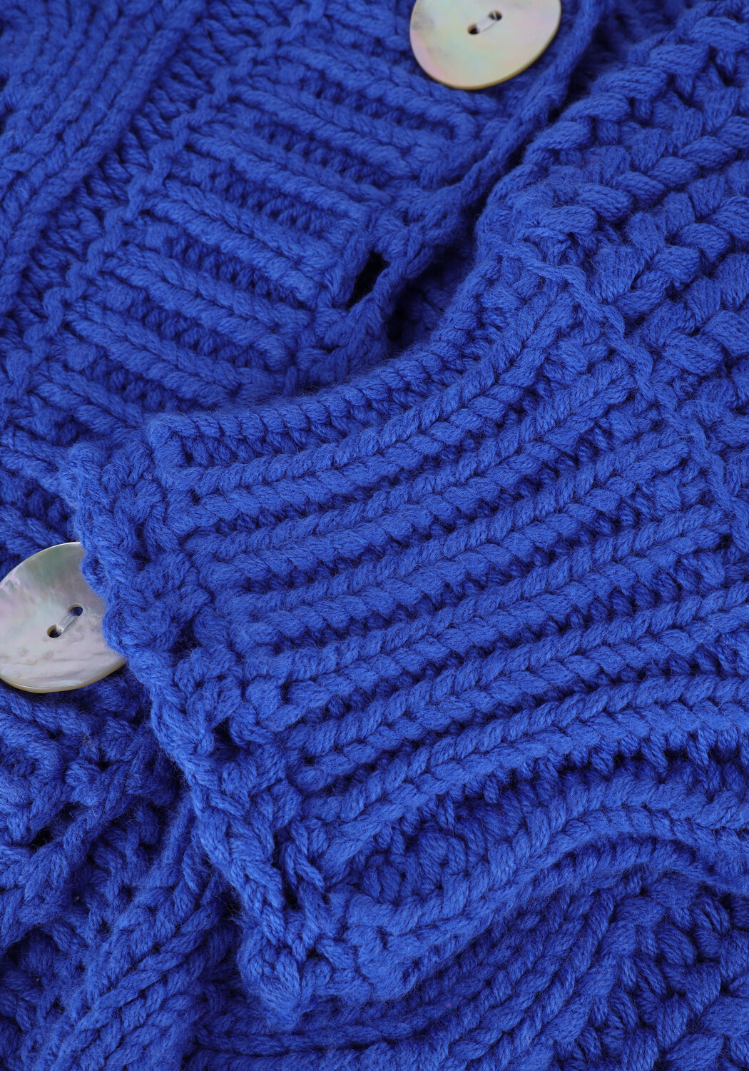 Blauwe Y.A.S. Vest YASKULA LS KNIT CARDIGAN - large