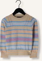 Zand NONO Trui K-SOFT GIRLS STRIPED KNITTED SWEATER SAND Zand NONO Trui K-SOFT GIRLS STRIPED KNITTED SWEATER SAND - medium