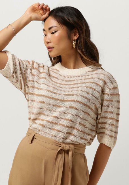 Zand NUKUS Trui VINNA PULLOVER SS STRIPE - large