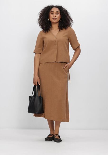 Bruine OBJECT Midirok OBJRINI MIDI SKIRT 145 ND - large