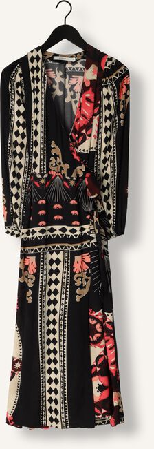 Zwarte SUMMUM Maxi jurk DRESS SCARF PRINT Zwarte SUMMUM Maxi jurk DRESS SCARF PRINT - large