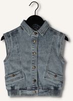 Blauwe INDIAN BLUE JEANS Gilet DENIM PRINTED GILET Blauwe INDIAN BLUE JEANS Gilet DENIM PRINTED GILET - medium