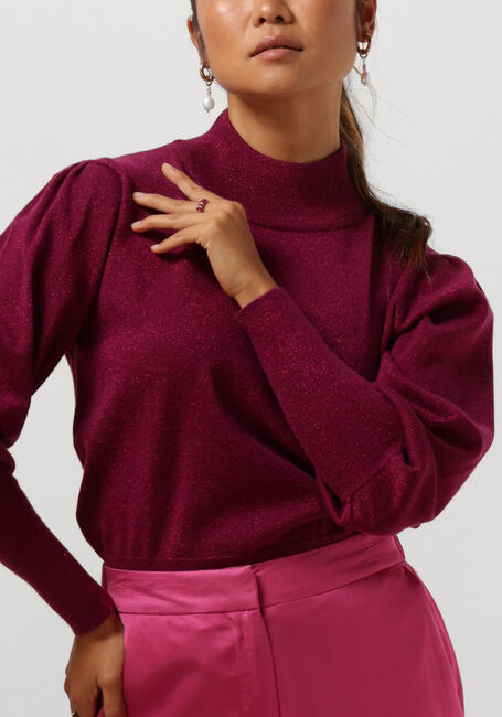 Paarse SILVIAN HEACH Trui LUPETTO M/L -SWEATER - large