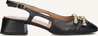 Zwarte NOTRE-V Slingbacks 4460 Zwarte NOTRE-V Slingbacks 4460 - medium