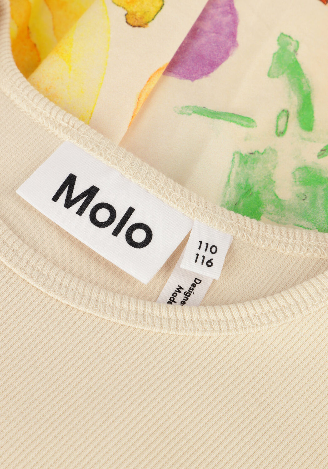 Creme MOLO Midi jurk CISSA - large