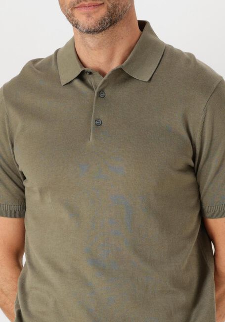 Olijf TOMMY HILFIGER Polo DC COTTON LYOCELL POLO - large