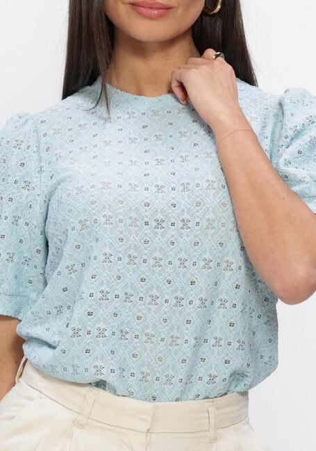 Lichtblauwe OBJECT Top OBJLAILA S/S RE TOP10 - large