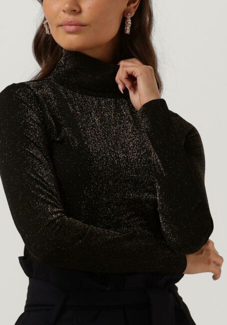 Zwarte MY ESSENTIAL WARDROBE Longsleeves HAPERMW ROLLNECK BLOUSE - large