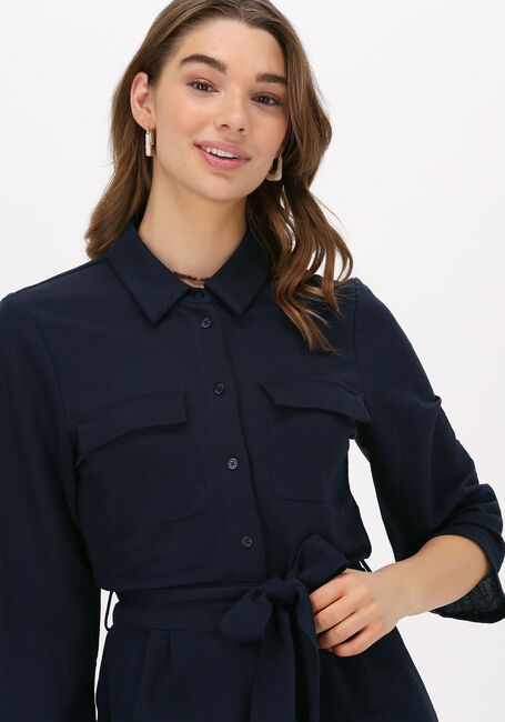 Donkerblauwe OBJECT Jumpsuit JOLINA S/S JUMPSUIT - large
