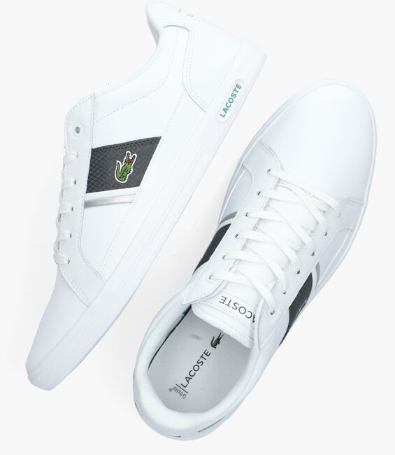Witte LACOSTE Lage sneakers EUROPA - large