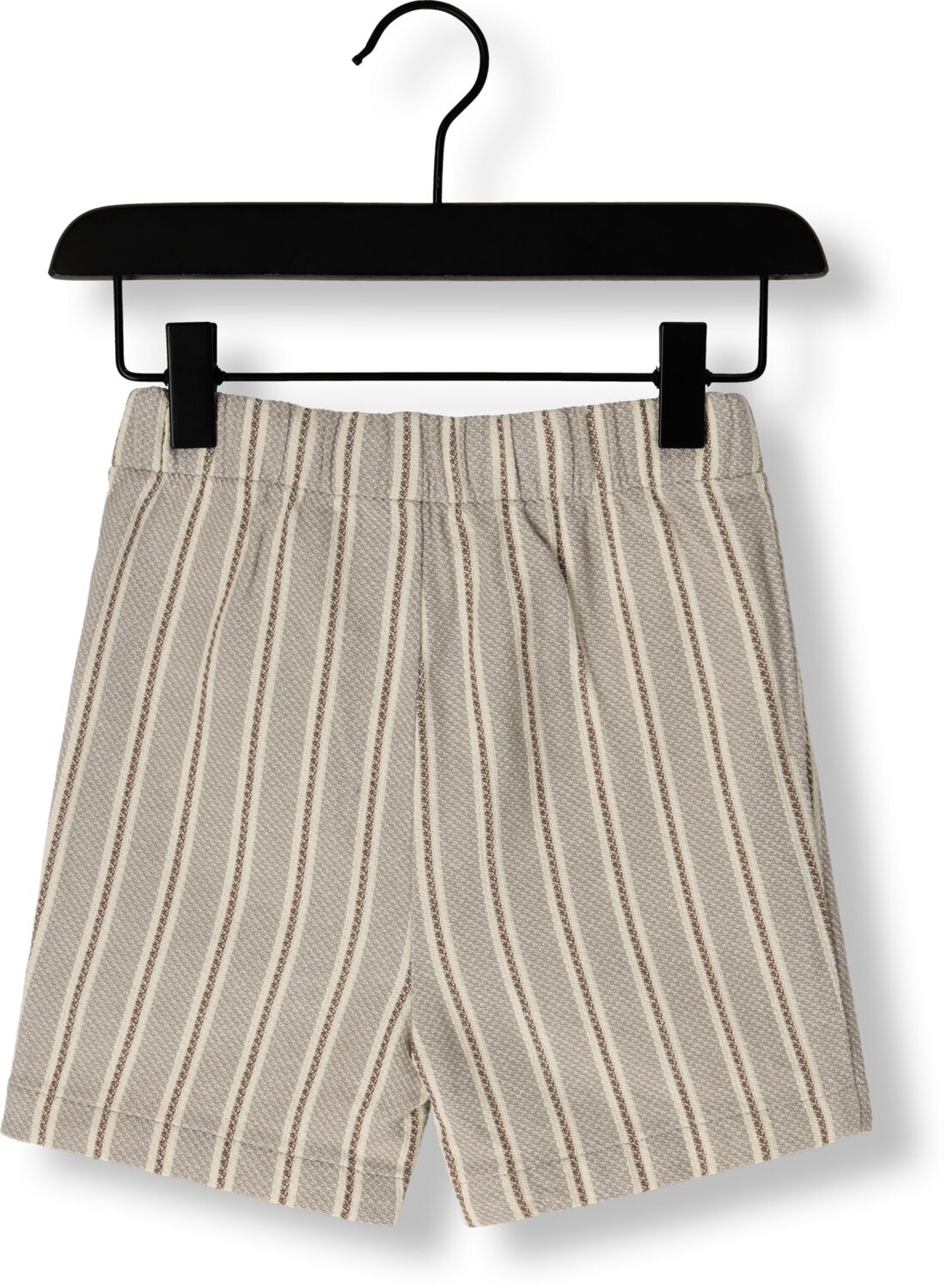 LIL' ATELIER Jongens Broeken Nmmfrede Stripe Loose Shorts Lil Taupe