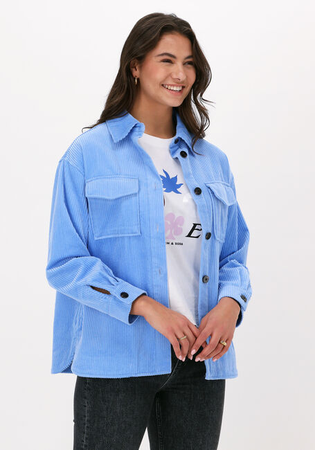 Blauwe SCOTCH & SODA Blouses RELAXED FIT ORGANIC COTTON COR - large
