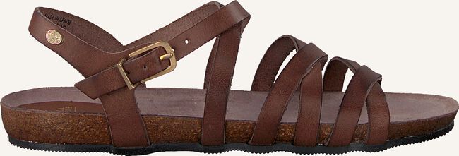 Bruine FRED DE LA BRETONIERE Platte sandalen 170010063 Bruine FRED DE LA BRETONIERE Platte sandalen 170010063 - large