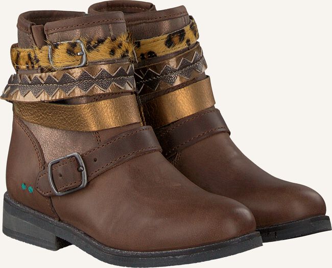 Bruine BUNNIESJR Enkellaarsjes KIM KRACHT Bruine BUNNIESJR Enkellaarsjes KIM KRACHT - large