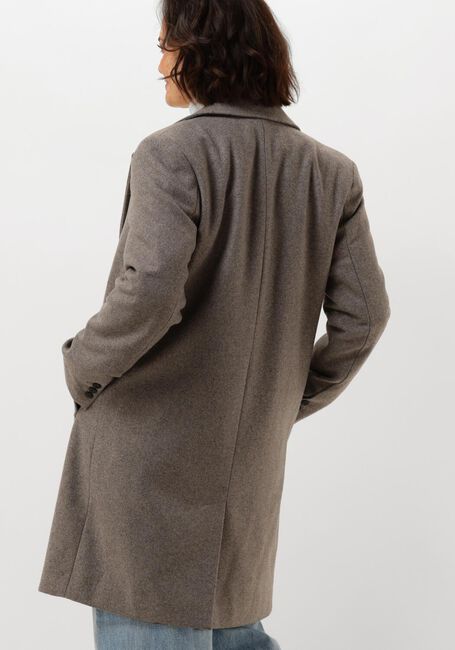 Grijze SELECTED FEMME Mantel SLFNEW ALMA WOOL COAT - large
