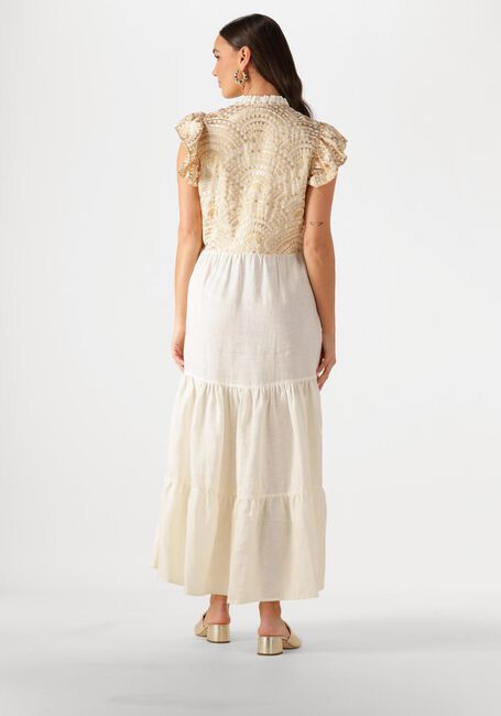 Gebroken wit GREEK ARCHAIC KORI Maxi jurk 231097 - large