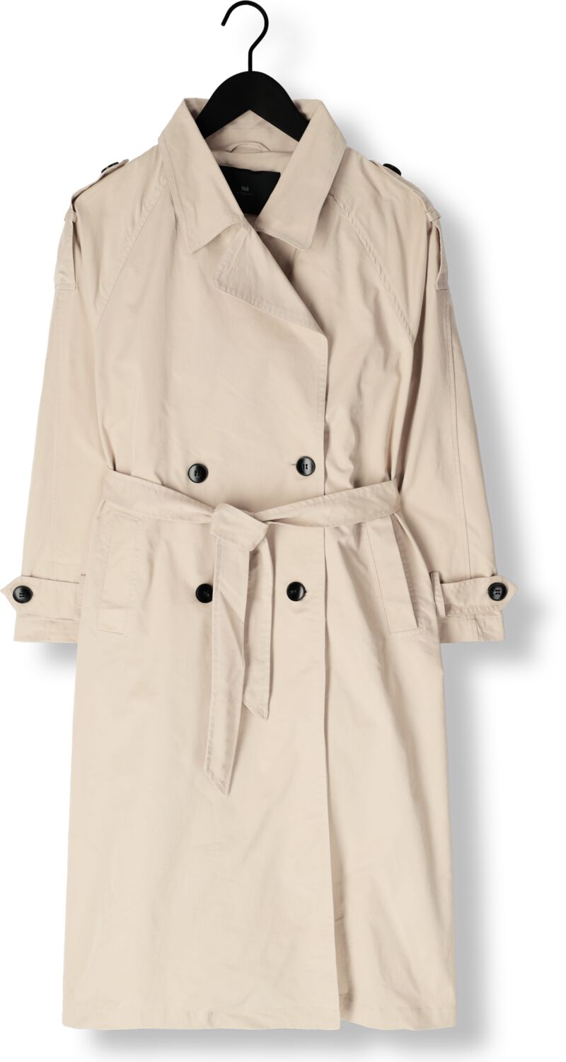 WITHBLACK Dames Jassen Wbltheresa Trenchcoat Zand