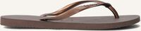 Bruine HAVAIANAS Teenslippers SLIM DAMES - medium