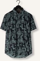 Groene PME LEGEND Casual overhemd SHORT SLEEVE SHIRT PRINT ON CTN SLUB Groene PME LEGEND Casual overhemd SHORT SLEEVE SHIRT PRINT ON CTN SLUB - medium