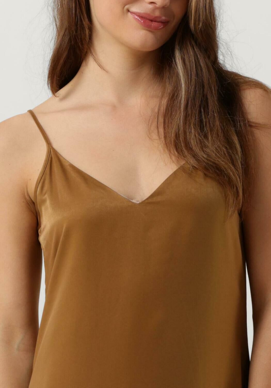 MY ESSENTIAL WARDROBE Dames Jurken Estellemw Strap Long Dress Bruin