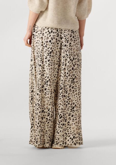 Beige MSCH COPENHAGEN Wijde broek MSCHALYONA VLORA HW PANTS AOP - large