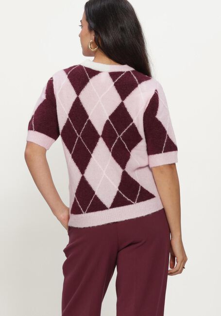 Roze Y.A.S. Top YASJOHI SS WOOL BLEND PULLOVER - large