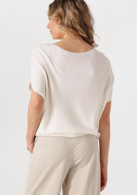 Gebroken wit SUMMUM Top OVERSIZED KNITTED TOP VISCOSE BLEND KNIT - large