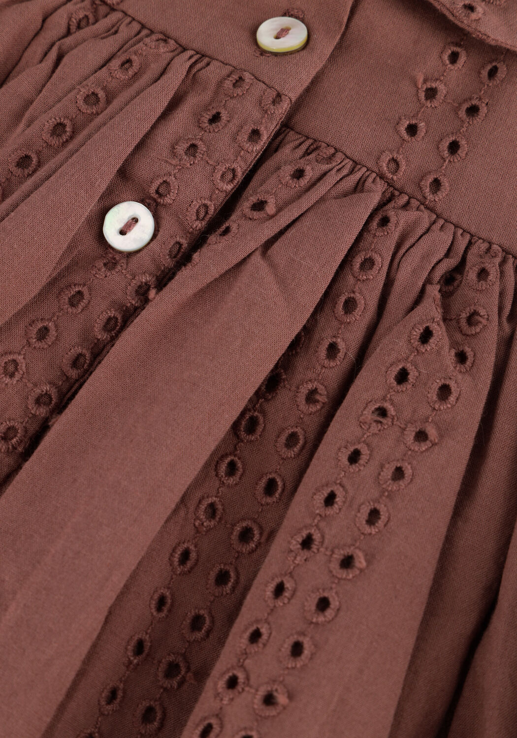 Paarse MARMAR COPENHAGEN Jurken DULLA LS - large