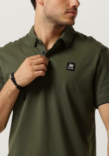 Groene VANGUARD Polo SHORT SLEEVE POLO PIQUE - large