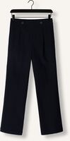 Donkerblauwe RUBY TUESDAY Wijde broek RELENA STRAIGHT LEG PANTS WITH ZIPPER AT SIDE Donkerblauwe RUBY TUESDAY Wijde broek RELENA STRAIGHT LEG PANTS WITH ZIPPER AT SIDE - medium