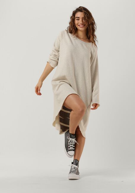 Witte 10DAYS Mini jurk OVERSIZED DRESS SUNSHINE - large