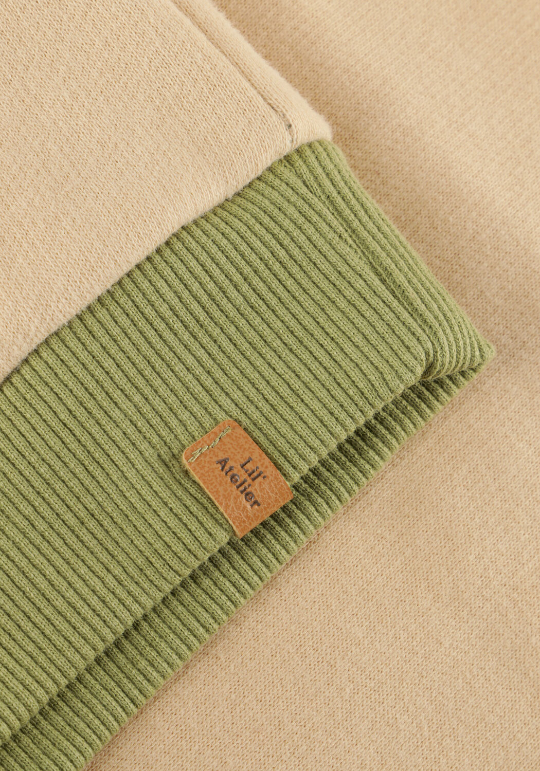 Groene LIL' ATELIER Sweater NMMILONDON LS LOOSE SWEAT JULY - large