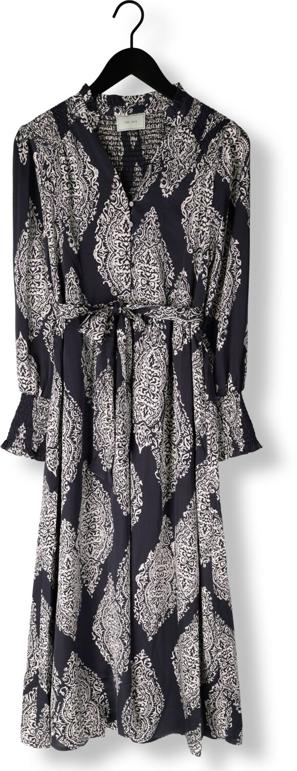 NEO NOIR Dames Jurken Novalee Paisley Drop Dress Donkerblauw