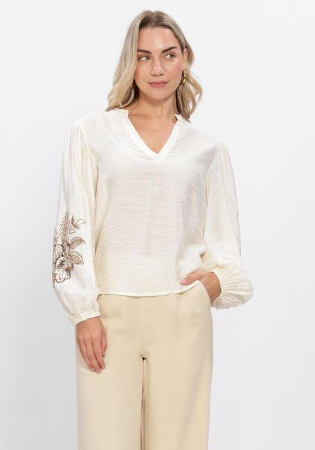 Creme YDENCE Blouses BLOUSE ROSE - large