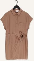 Camel ANOTHER LABEL Mini jurk DAPHNE DRESS Camel ANOTHER LABEL Mini jurk DAPHNE DRESS - medium