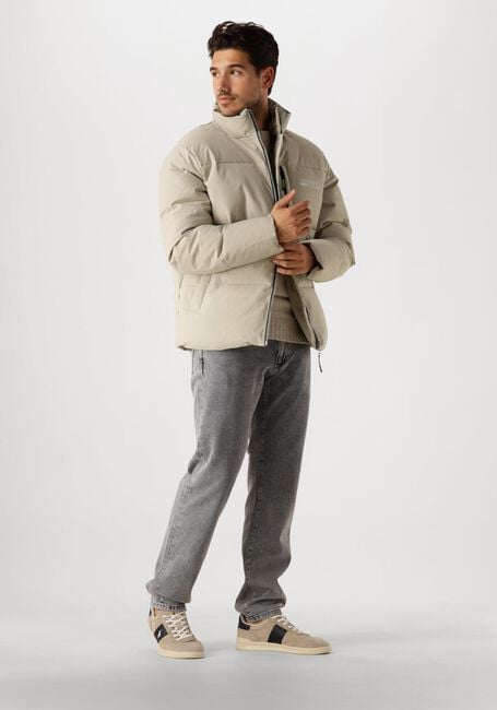 Beige WOODBIRD Gewatteerde jas WBDAPPER PUFF JACKET Beige WOODBIRD Gewatteerde jas WBDAPPER PUFF JACKET - large