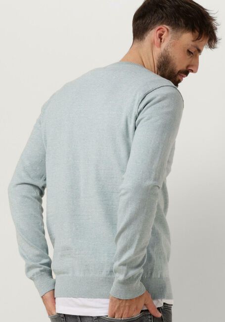 Lichtblauwe BUTCHER OF BLUE Trui LT CLIFDEN CREW - large