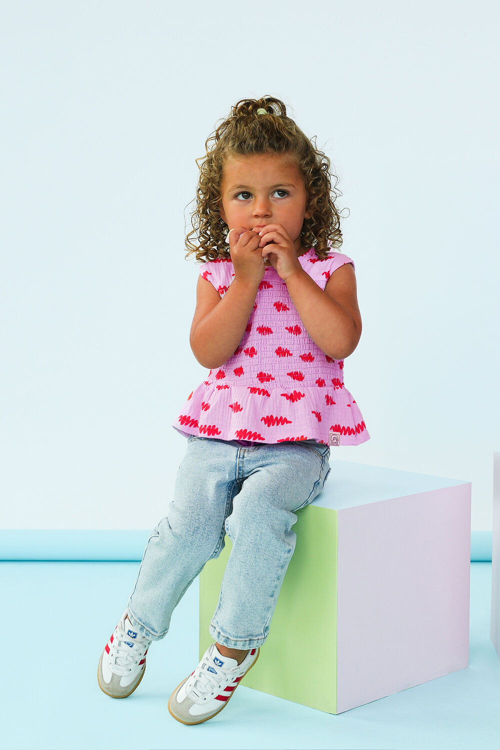 Paarse THE NEW CHAPTER Top TOP MELLE - large